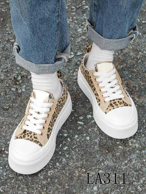 Buty sportowe damskie 7ALA311.LEOPARD (36/41,12par)