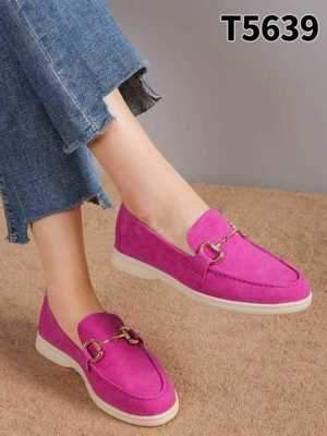 Mokasyny damskie 7AT563.FUSHIA (36/41,12par)