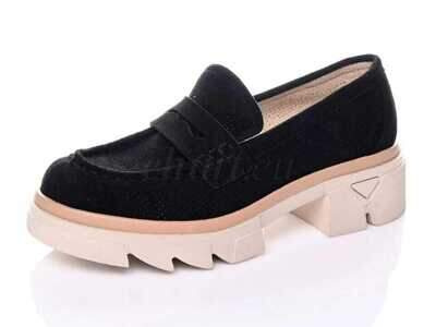 Mokasyny damskie 7AC1233.BLACK (36/41,12par)