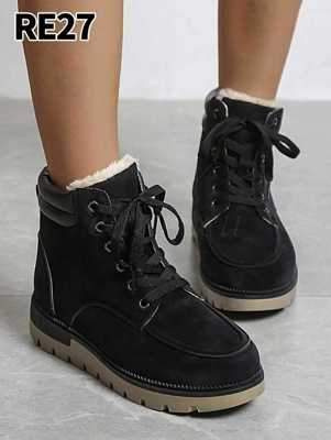 Trzewiki damskie 7ARE27.BLACK (36/41,12par)