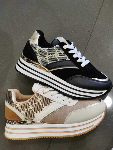 Buty sportowe damskie 7ASX37.KHAKI (36/41,12par)