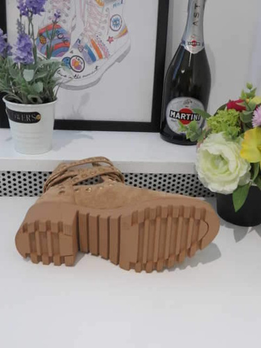 Botki damskie 7A8355.KHAKI (36/41,12par)