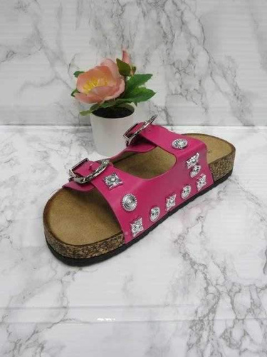 Klapki damskie 7ALS078.FUSHIA (36/41,12par)