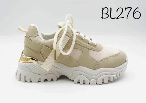 Buty sportowe damskie 7ABL276.BEIGE (36/41,12par)