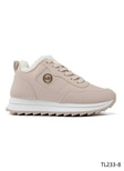 Buty sportowe damskie TL233-8.BEIGE (36/41,12par)