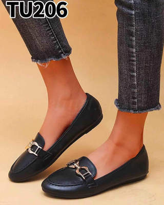 Balerinki damskie 7ATU206.BLACK (36/41,12par)