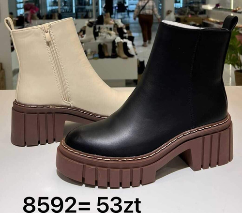 Botki damskie 7A8592.KOLORDOWYBORU (36/41,12par)