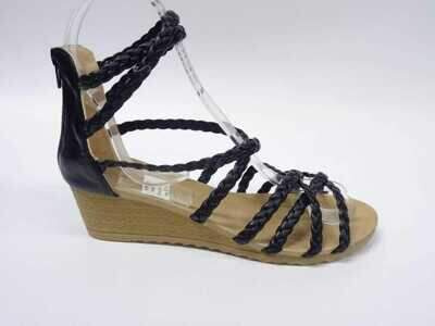 Sandały damskie 7A1996-1.BLACK (36/41,12par)