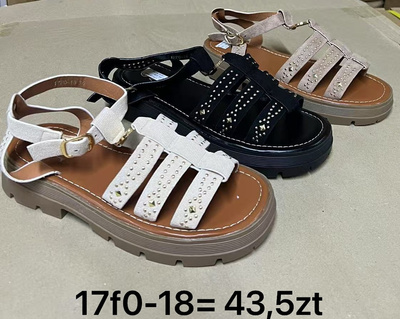 Sandały damskie 17F0-18.KOLORDOWYBORU (36/41,12par)