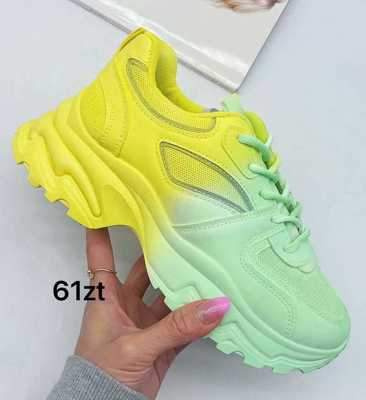 Buty sportowe damskie 7A2237.GREEN (36/41,12par)