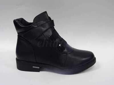 Botki damskie ocieplane 7A951-10.BLACK (37/41,12par)