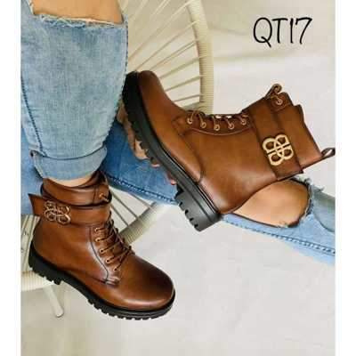 Botki damskie 7AQT17.CAMEL (36/41,12par)