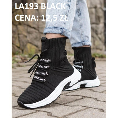 Buty sportowe damskie LA193.BLACK (36/41,12par)