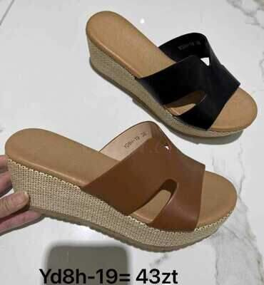 Klapki damskie 7AYD8H-19.KOLORDOWYBORU (36/41,12par)