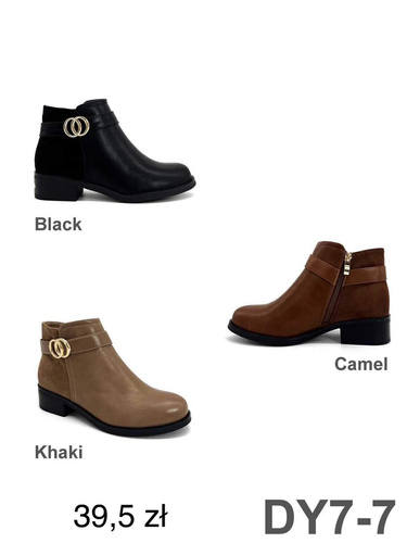 Botki damskie 7ADY7-7.KOLORDOWYBORU (36/41,12par)