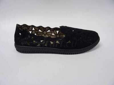 Balerinki damskie 7A11036-21.ALLBLACK (36/41,12par)