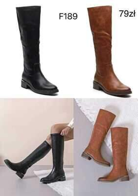 Kozaki damskie 7AF189.KOLORDOWYBORU (36/41,12par)