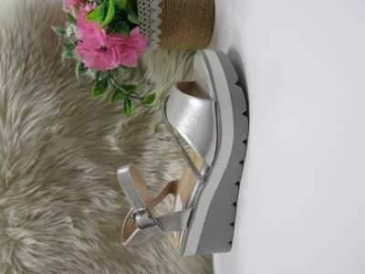 Sandały damskie 7AHC538.SILVER (36/41,12par)
