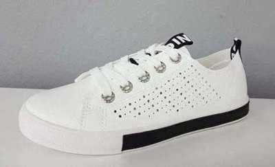 Trampki damskie 7ACB865.WHITE/BLACK (36/41,12par)