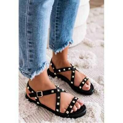 Sandały damskie  7AS060111.BLACK (36/41,12par)