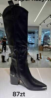 Kozaki damskie 7A9578.BLACK (36/41,12par)