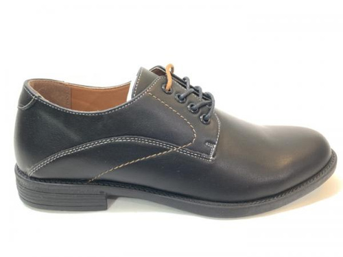 Półbuty męskie AB300-4.BLACK/RED (40/45,8par)