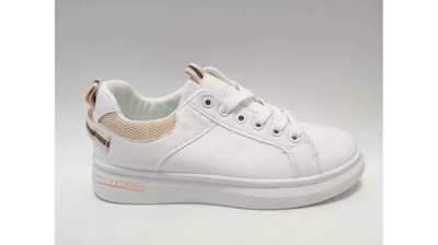 Buty sportowe damskie 7ABO-723.WHITE/PINK (36/41,12par)