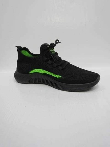 Buty sportowe męskie 9ATA02-3.BLACK/GREEN (41/46,12par)