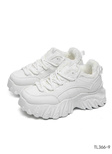 Buty sportowe damskie TL366-9.WHITE (36/41,12par)