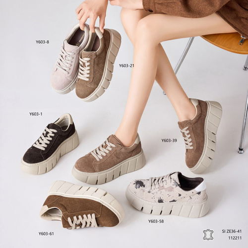 Buty sportowe damskie 7AY603-58.MULTI  (36/41,8par)