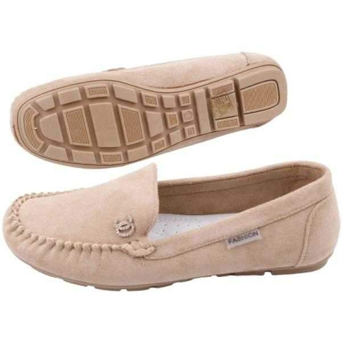 Balerinki damskie MH21-8.BEIGE (36/41,12par)