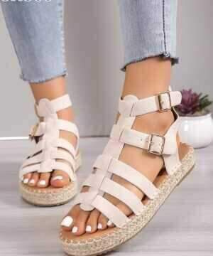 Sandały damskie 7AJH366.BEIGE (36/41,12par)