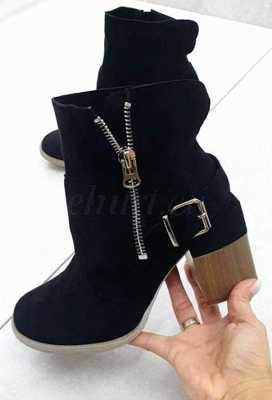 Botki damskie 7AA5712.BLACK  (36/41,12par)