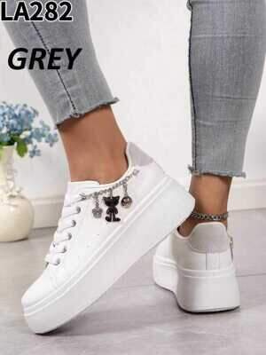 Buty sportowe damskie 7ALA282.GREY (36/41,12par)