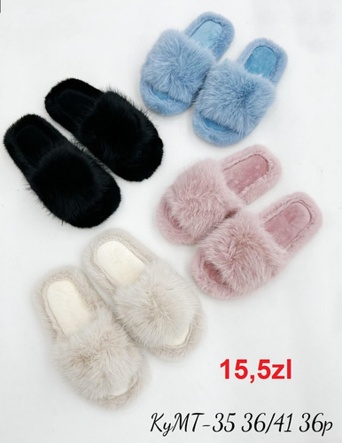 Kapcie damskie MT-35.MIX (36/41,36par)