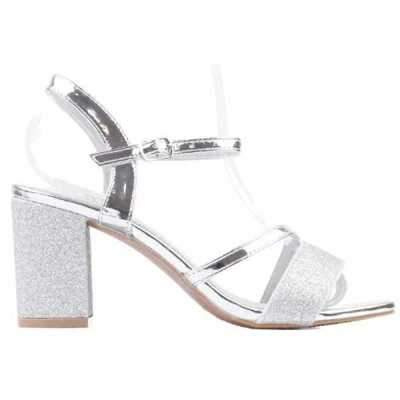 Sandały damskie 7ASY30M-3.SILVER (36/41,12par)