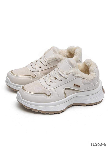 Buty sportowe damskie TL363-8.BEIGE (36/41,12par)