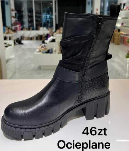Botki damskie 7AM621.BLACK (36/41,12par)