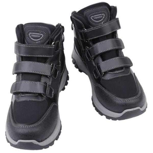 Trzewiki damskie B2047-2.BLACK/GREY (36/41,8par)