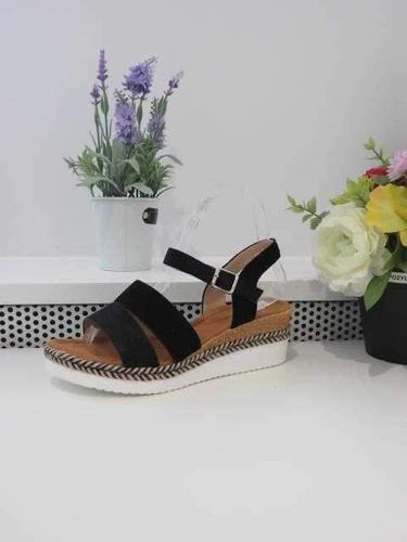 Sandały damskie 7AE6176.BLACK (36/41,12par)
