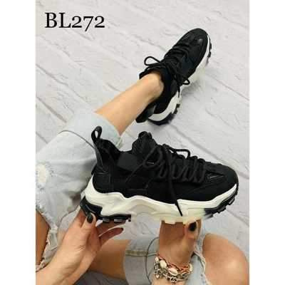 Buty sportowe damskie 7ABL272.BLACK (36/41,12par)