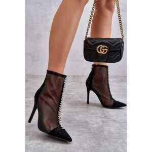 Botki damskie 7ALL295.BLACK (36/41,12par)