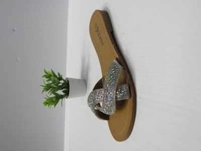 Klapki damskie 7AJ88.SILVER (36/41,12par)