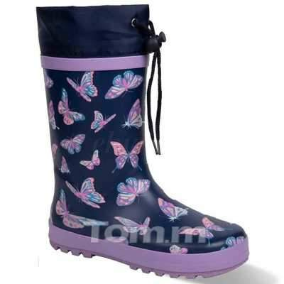 Kalosze dziewczęce 3AT10586-E.FIOLET (25/30,8par)