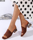 Klapki damskie 7AM538.BROWN (36/41,12par)