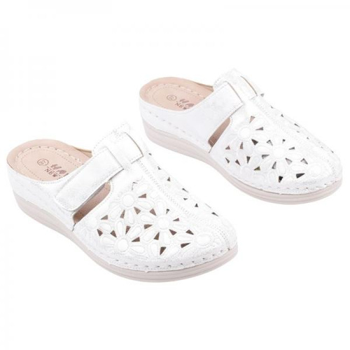 Klapki damskie DE991-7.SILVER (36/41,12par)