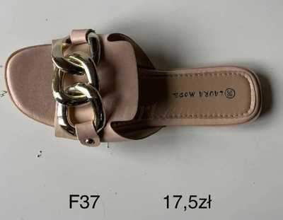 Klapki damskie 7AF-37.BEIGE (36/41,12par)