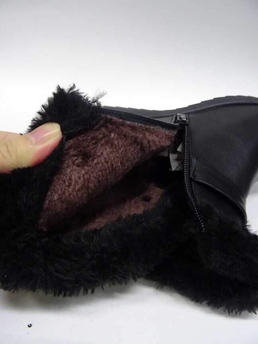 Botki damskie    7A305-PU.BLACK     (36/42,12par)