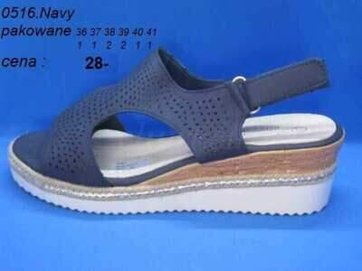 Sandały damskie 7A0516.NAVY (36/41,8par)