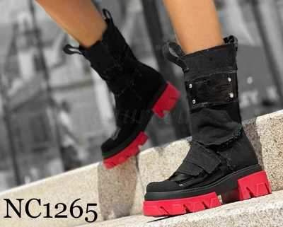 Botki damskie 7ANC1265.BLACK (36/41,12par)